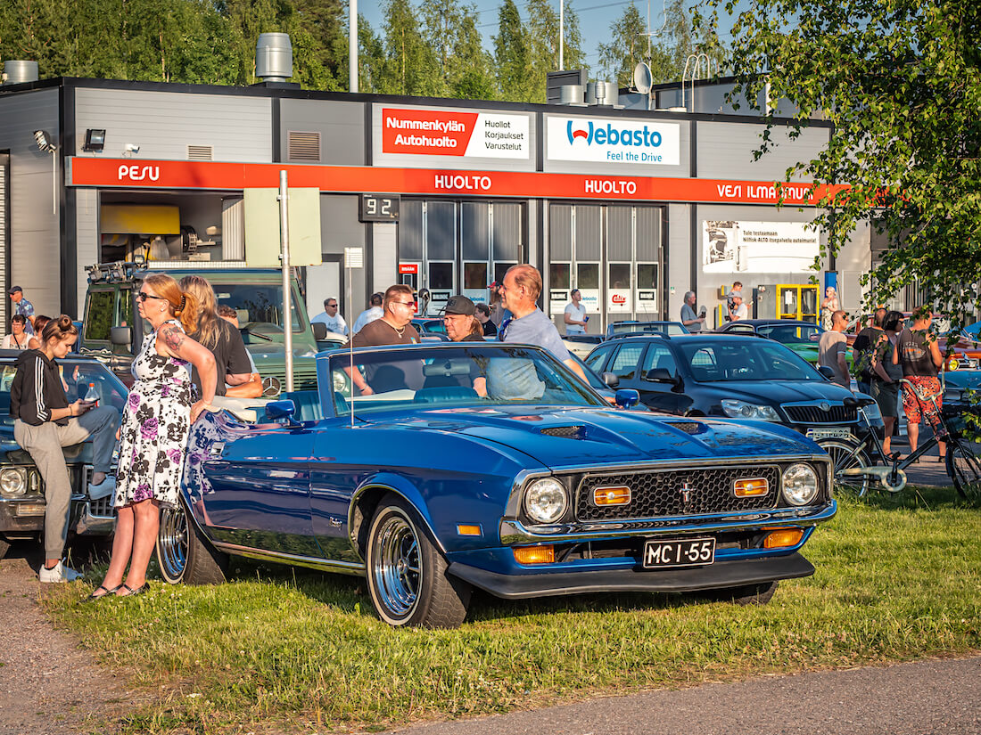 Museorekisteröity 1972 avo-Mustang