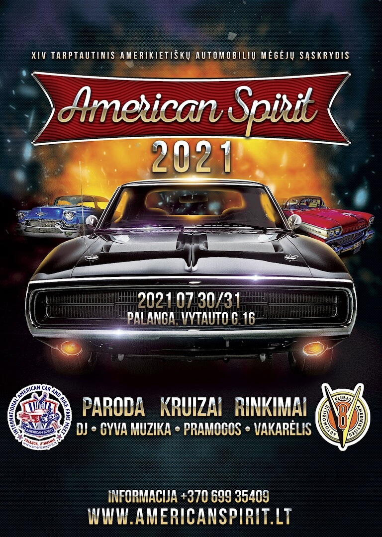 American Spirit 2021 tapahtuman mainos