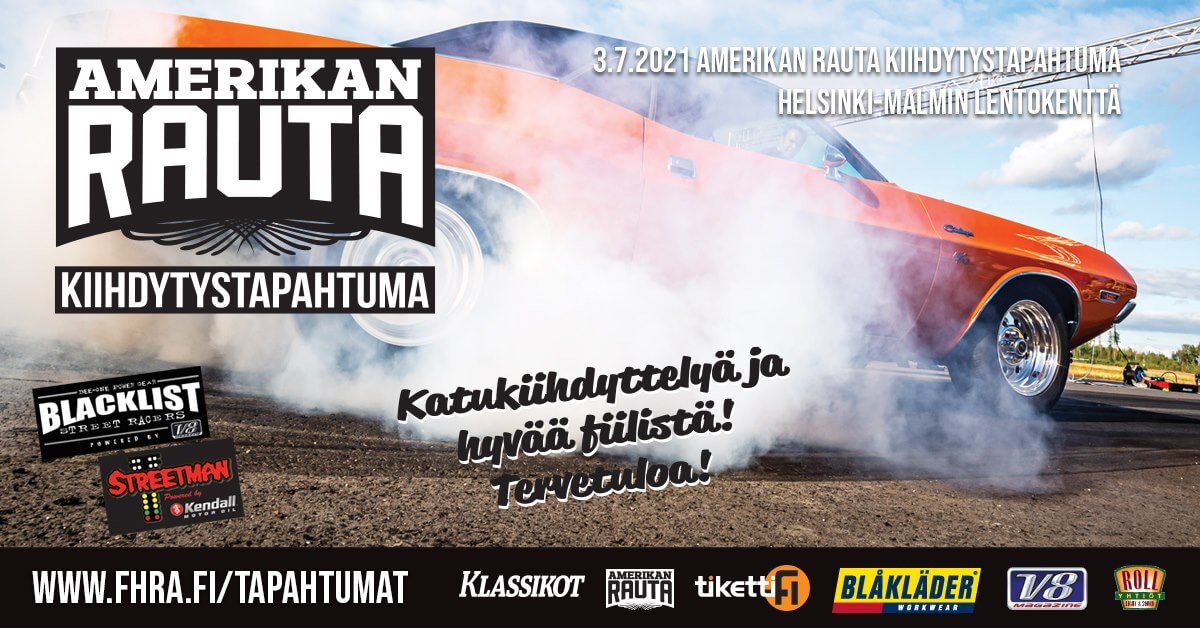 Amerikan rauta kiihdytystapahtuma 3.7.2021