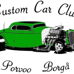 Custom Car Club Porvoo jenkkiautokerhon logo