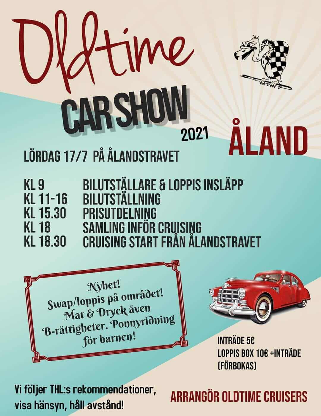 Oldtime Car Show Ahvenanmaa 2021