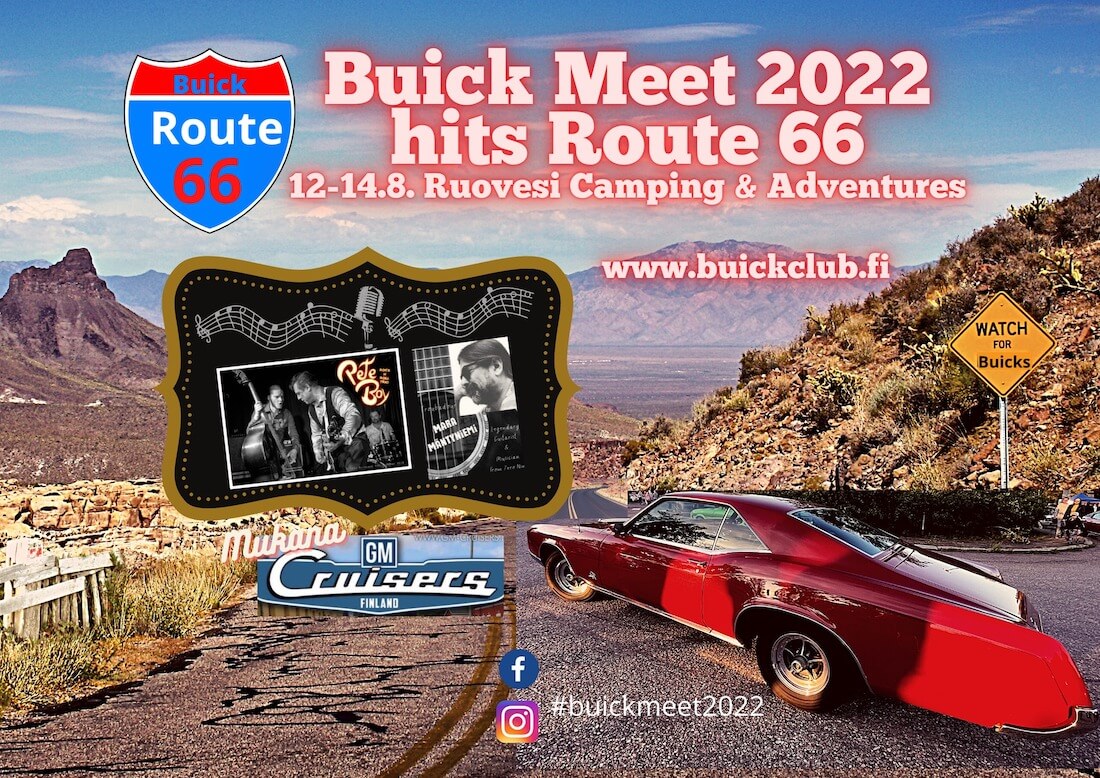 Buick Meet 2022 Ruovedellä