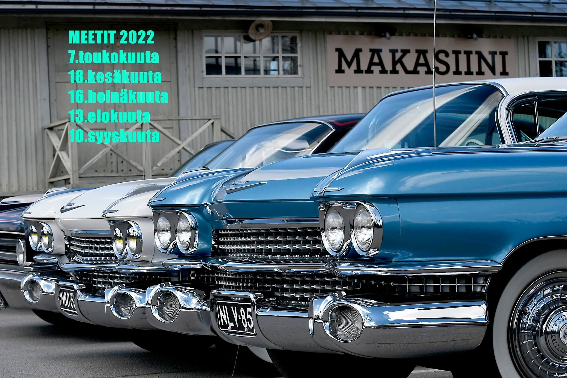 Makasiini Meet Kurikka jenkkiautotapahtuma 2022