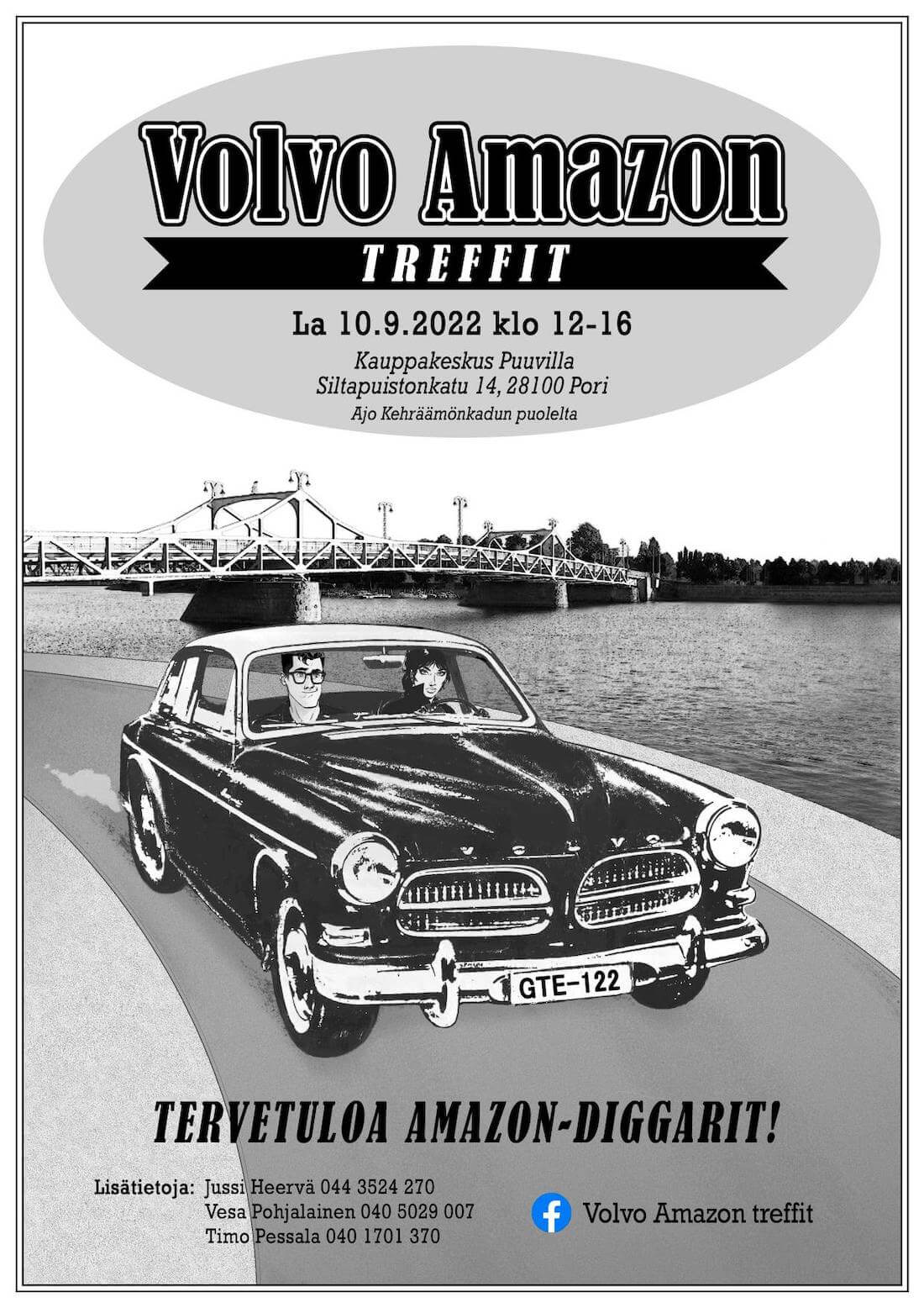 Volvo Amazon treffit 2022 Porissa