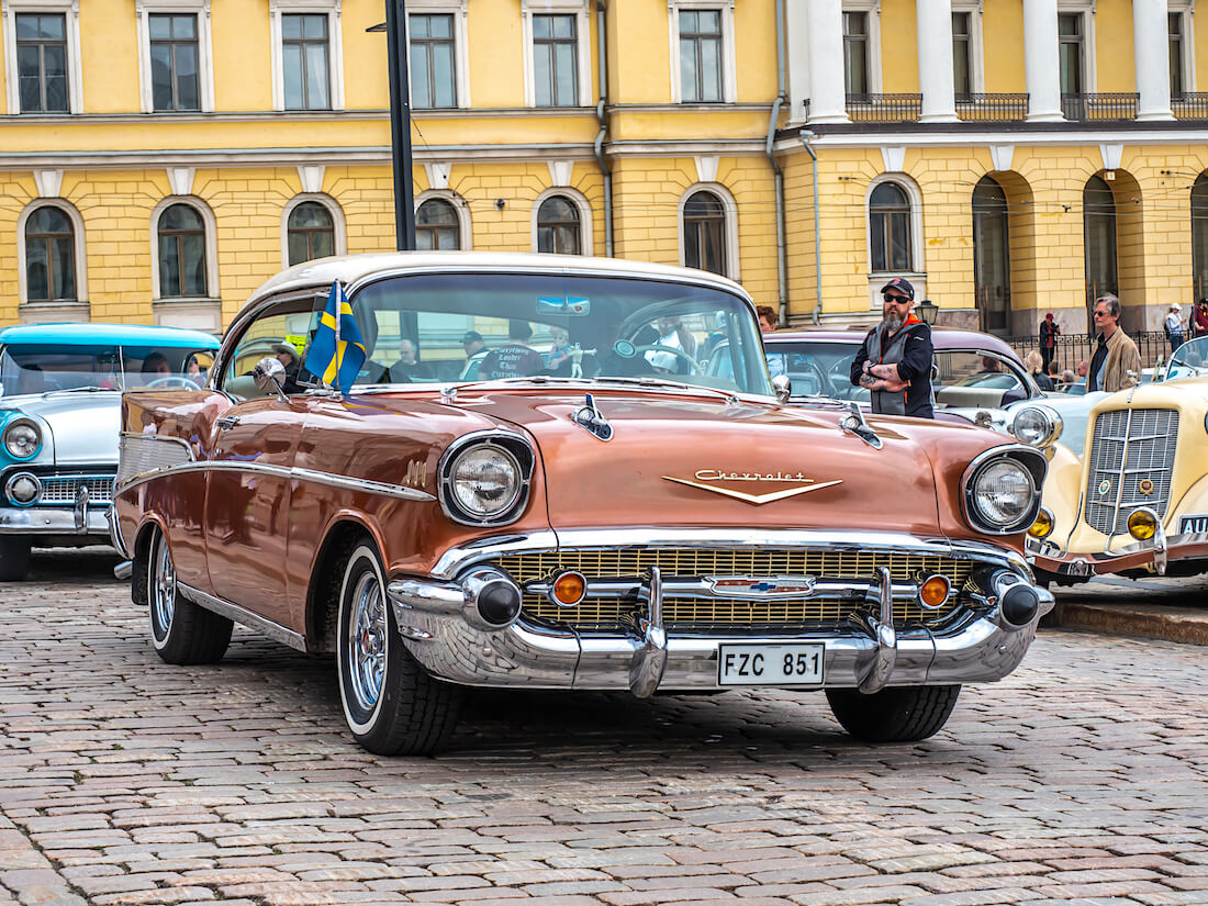 1957 Tri-Five Chevy Helsingissä