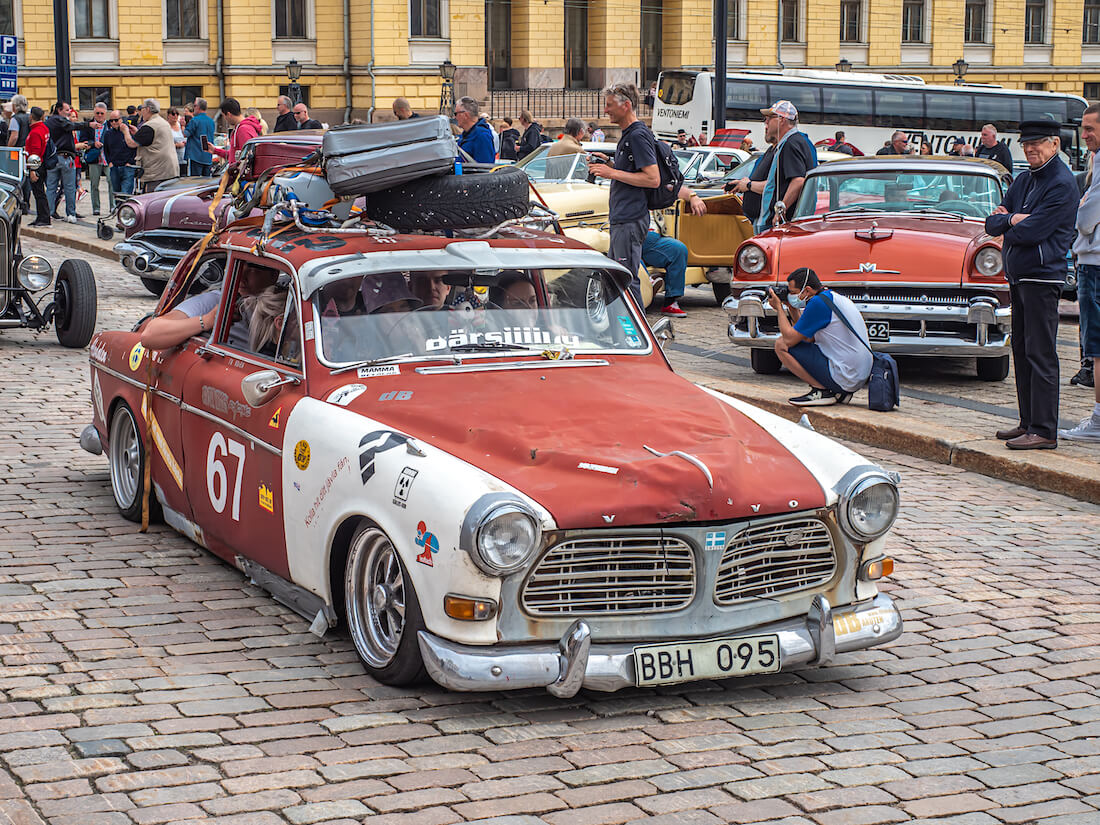 Patinoitunut raggari 1967 Volvo Amazon