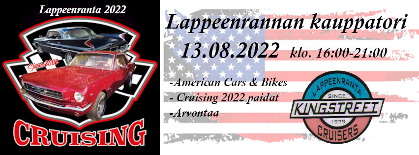 Lappeenranta Cruising 2022 Kauppatorilla