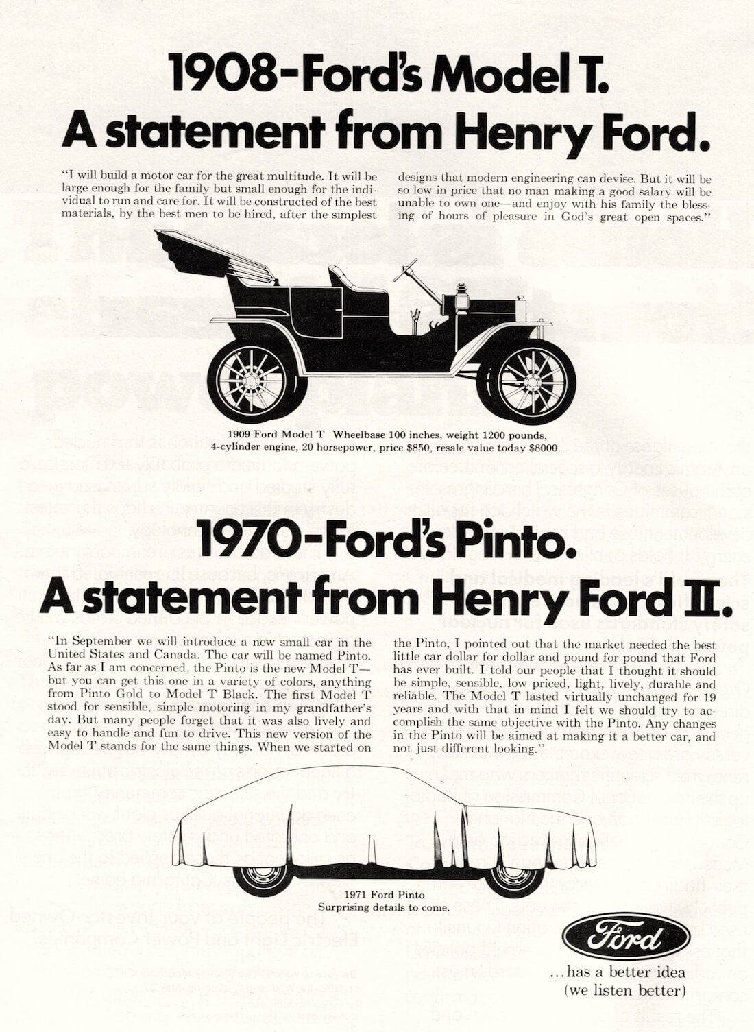 Ford Pinton mainosjuliste
