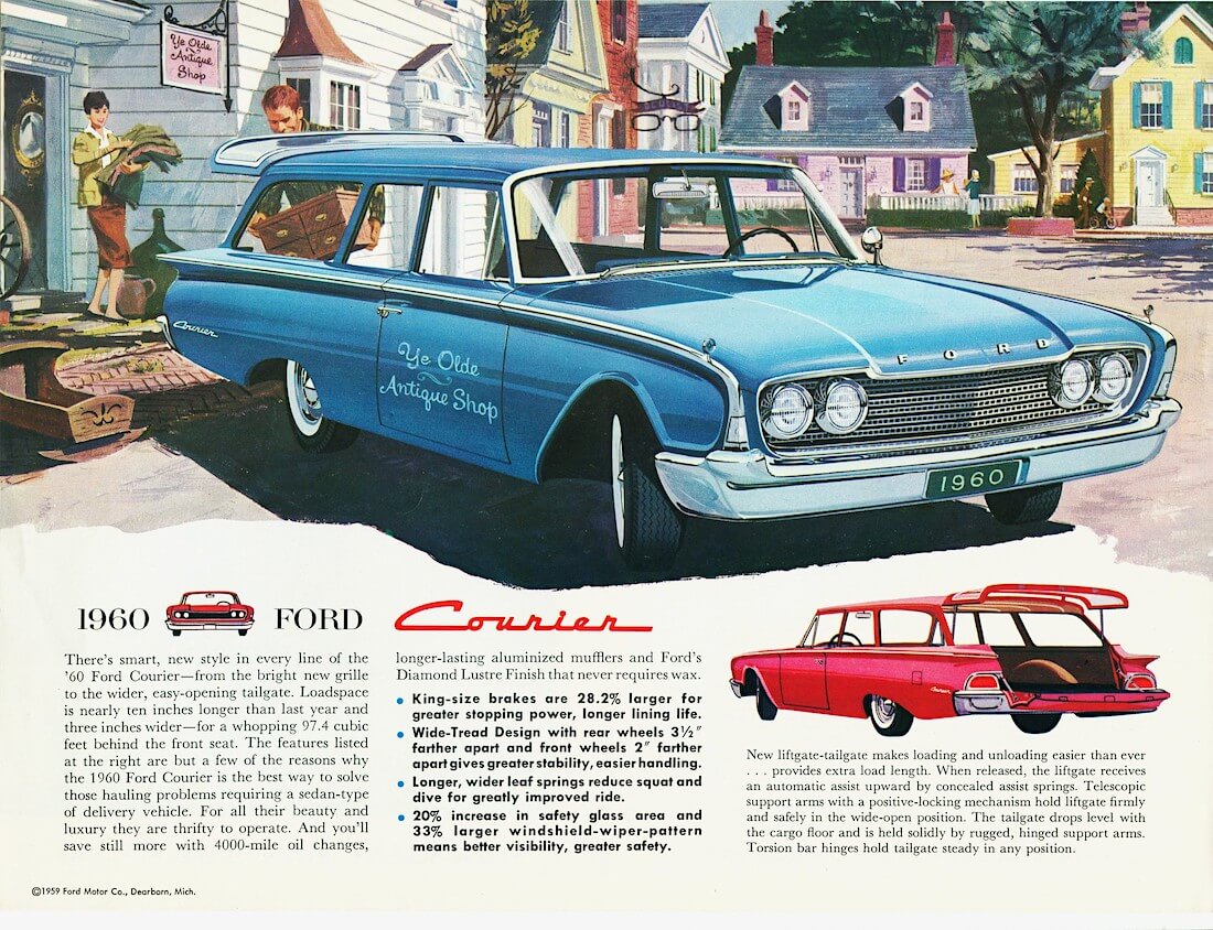 1960 Ford Courier myyntiesite