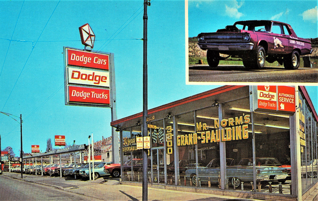 Dodgen autokauppa vuonna 1965