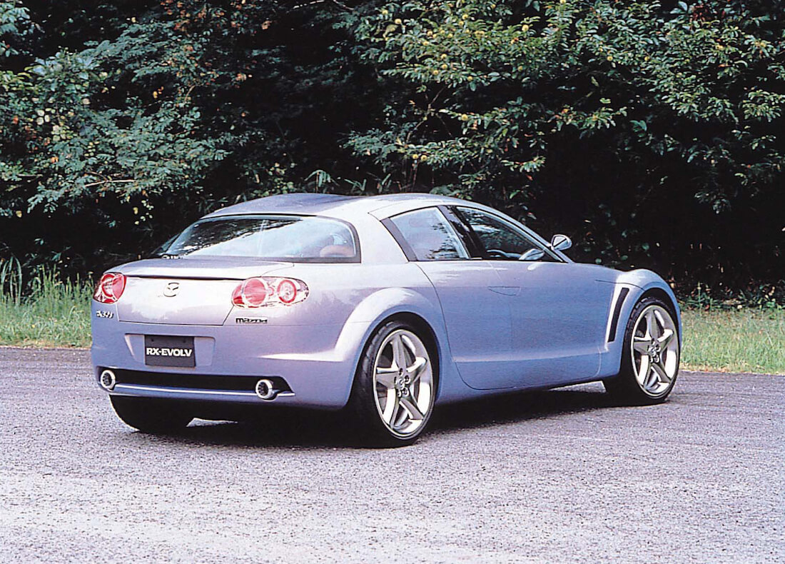 1999 Mazda RX-EVOLV konseptiauto takaa