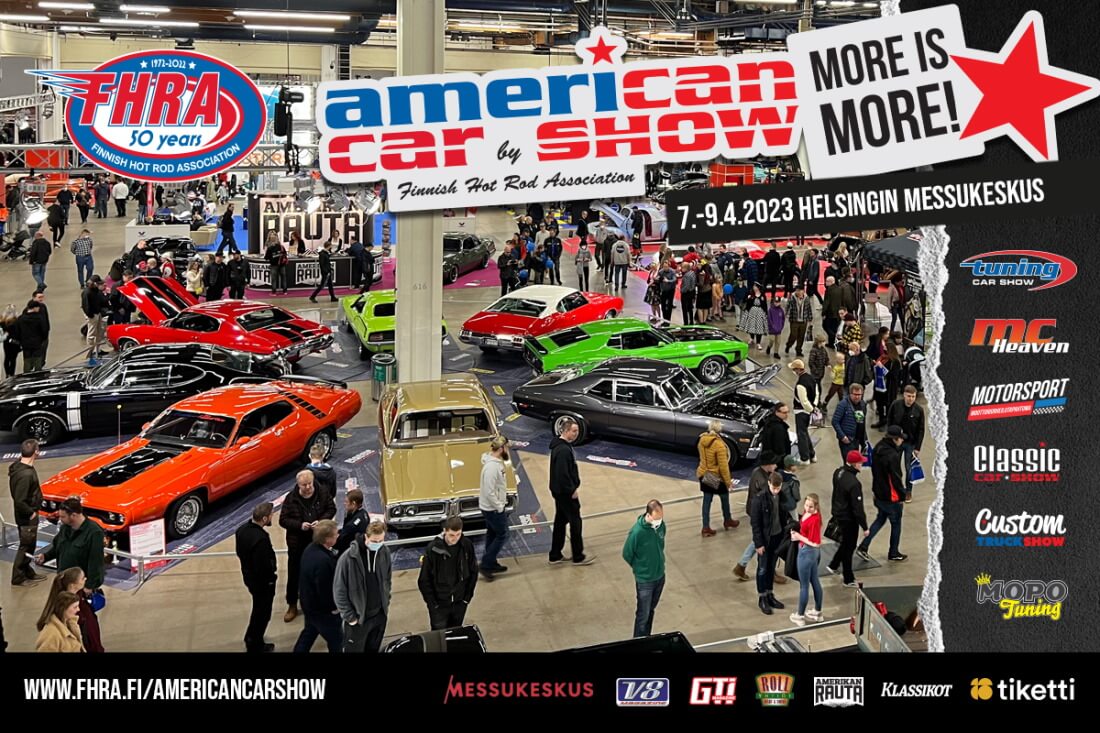 American Car Show 2023 Wheels.fi