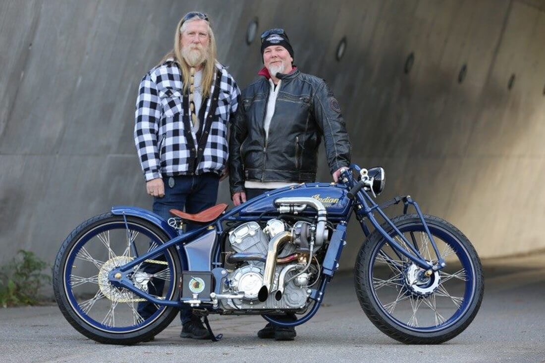 Lasse Sundberg ja Anders Lundgren ja Indian Super Scout