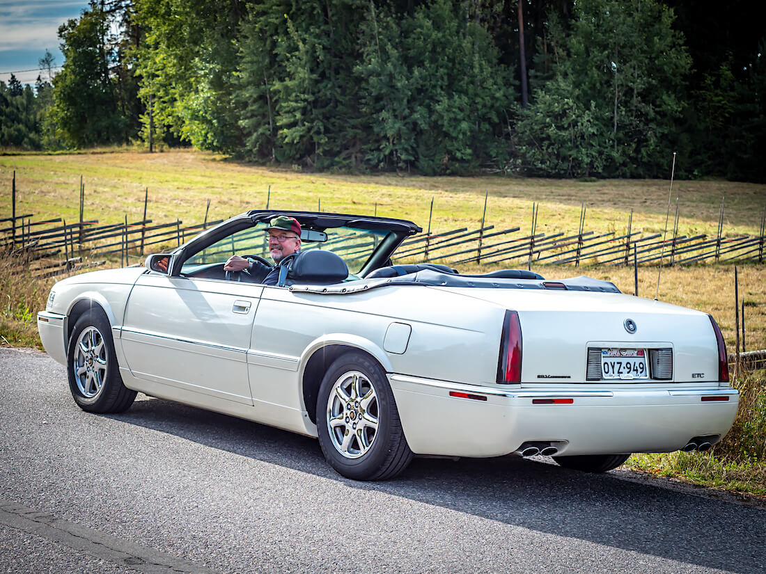 Juha-Pekka Rissanen Cadillac Eldoradon ratissa