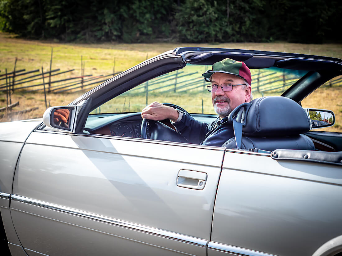 Juha-Pekka Rissanen Cadillac Eldoradon ratissa