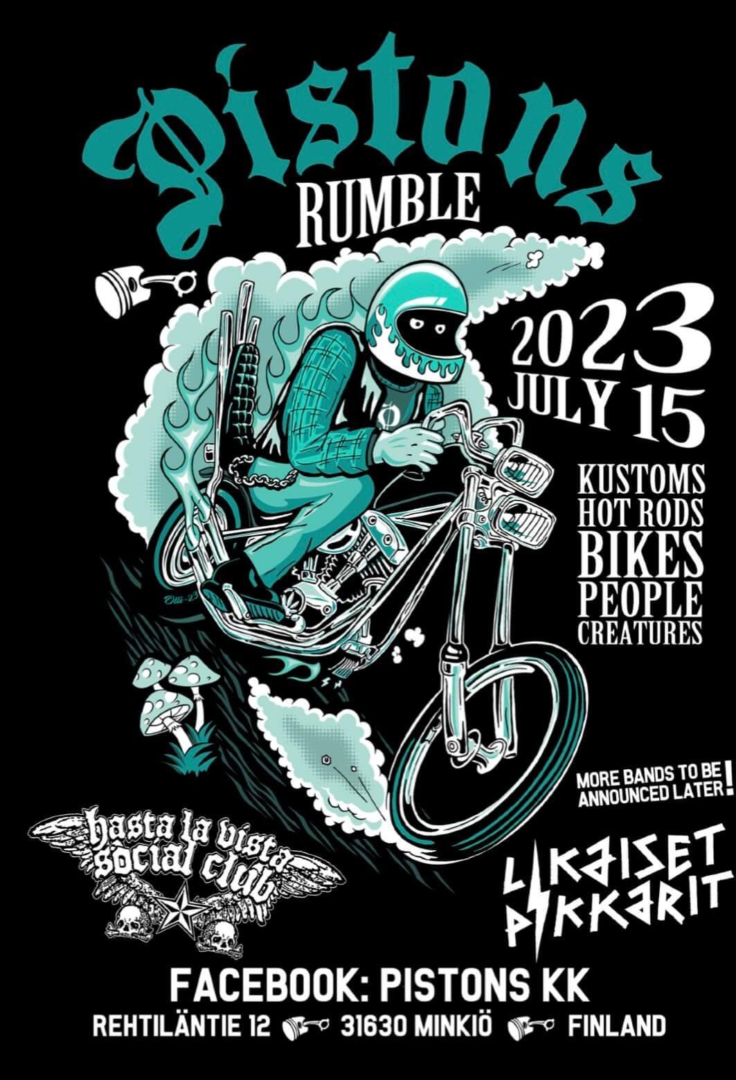 Pistons Rumble 2023 Minkiö