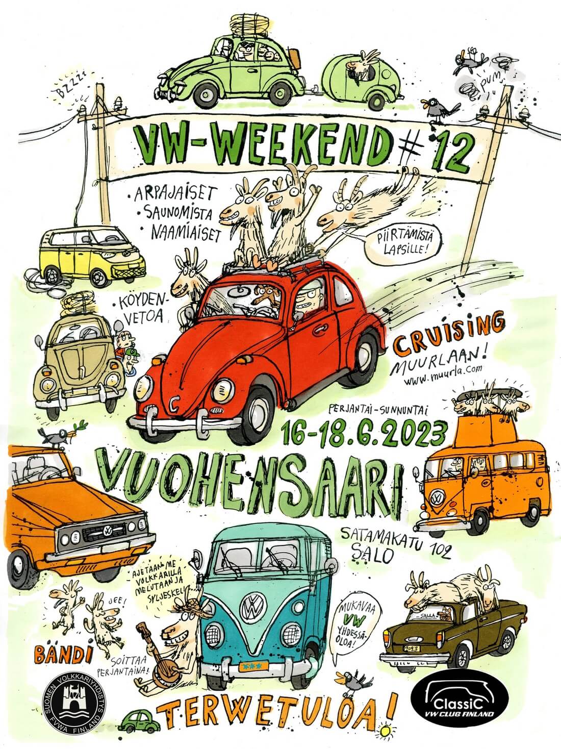 VW-Weekend 12 Vuohensaari Salo