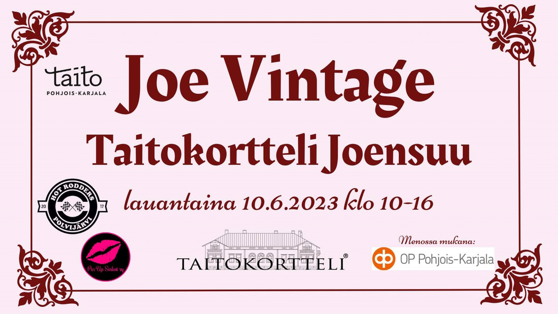 Joe Vintage joensuu 2023 tapahtuma