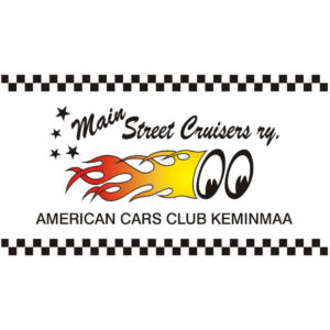Main Street Cruisers American Car Club Keminmaa logo