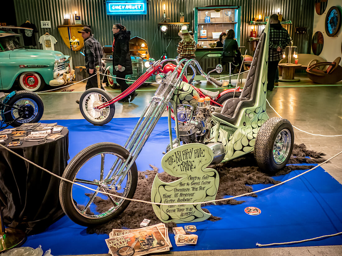 The KH 55 Trike at Kustom Kulture Show