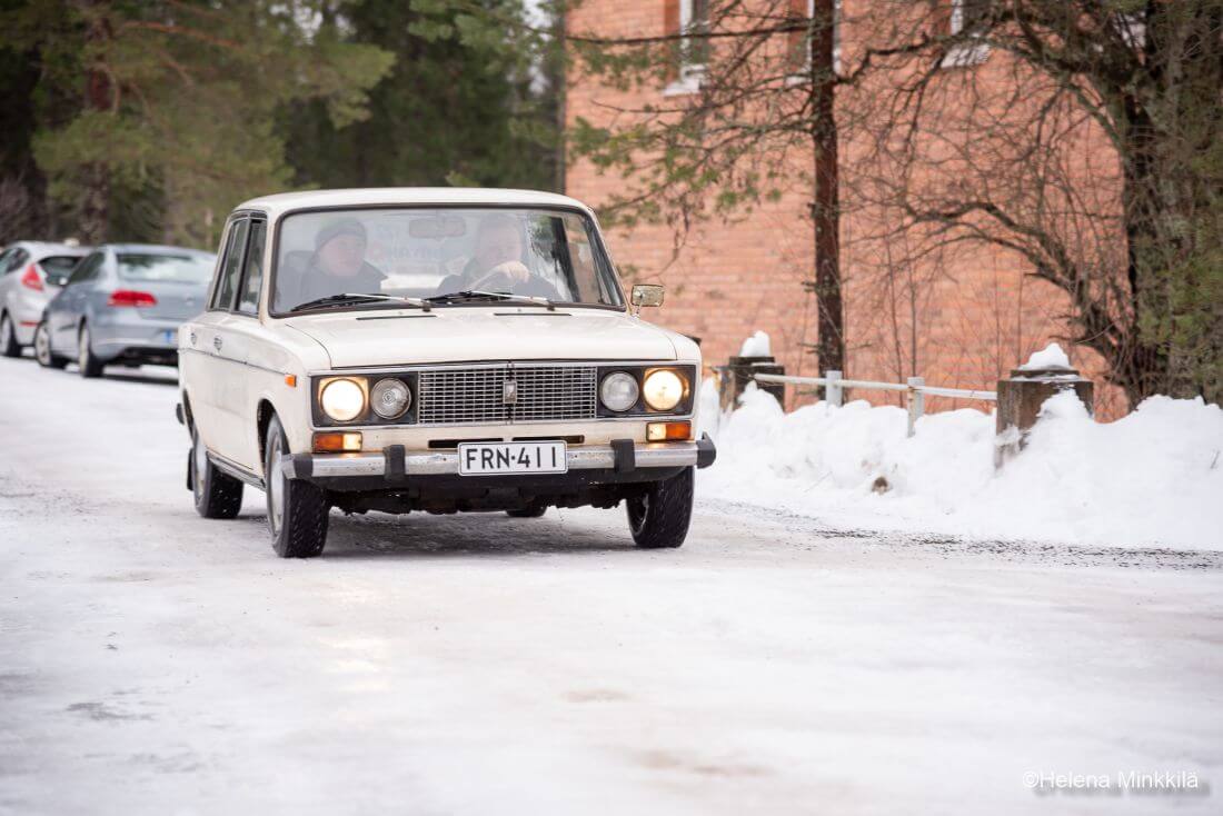 1988 Lada 1300L talvella