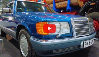 1985 Mercedes-Benz W126 300SE video