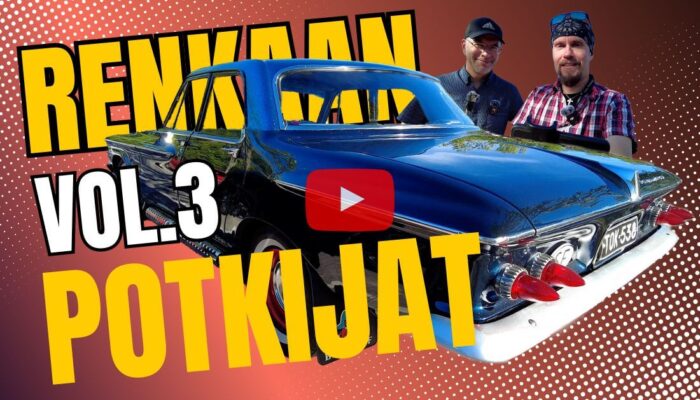 Renkaanpotkijat vol 3. Vantaa Cruising video