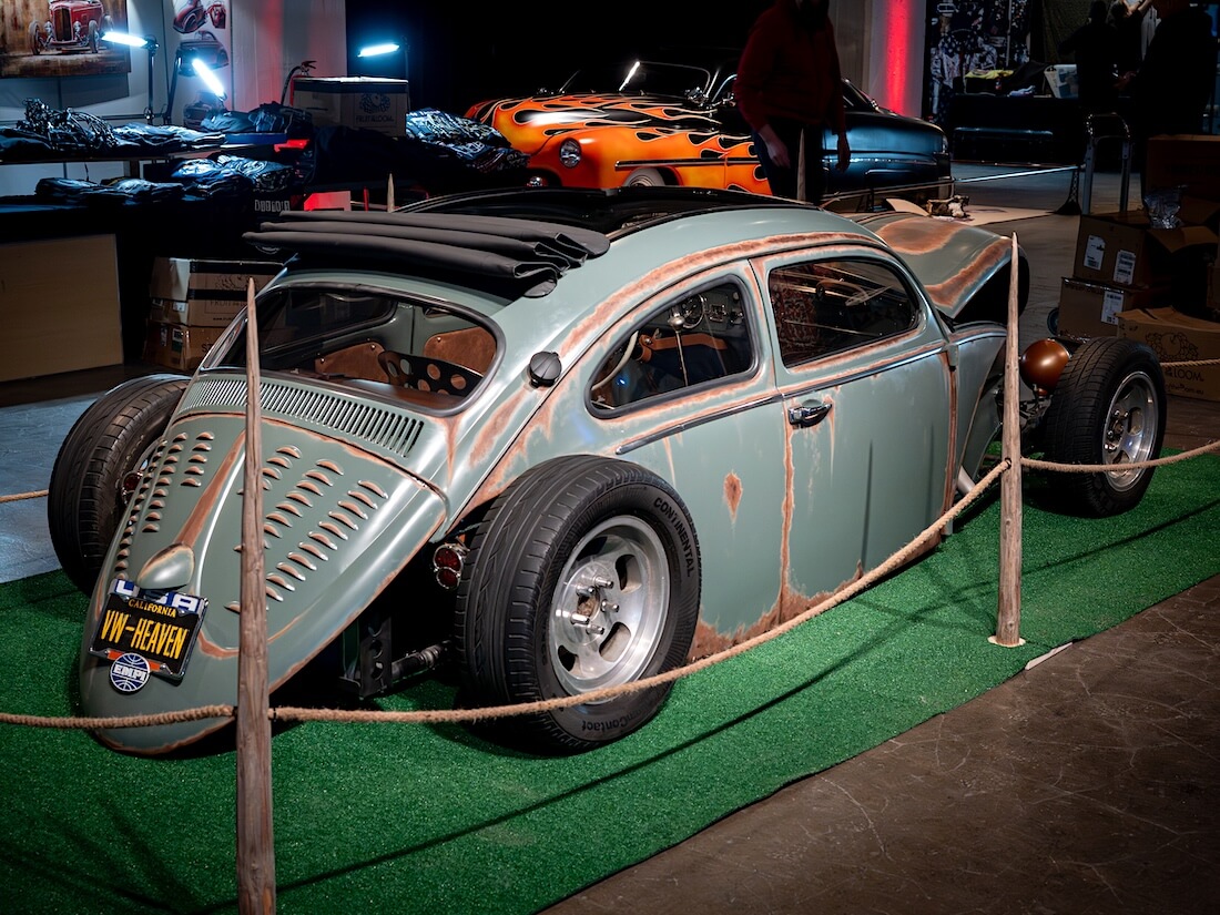 1964 VW Fakewagen V8 chopattu patina-kupla