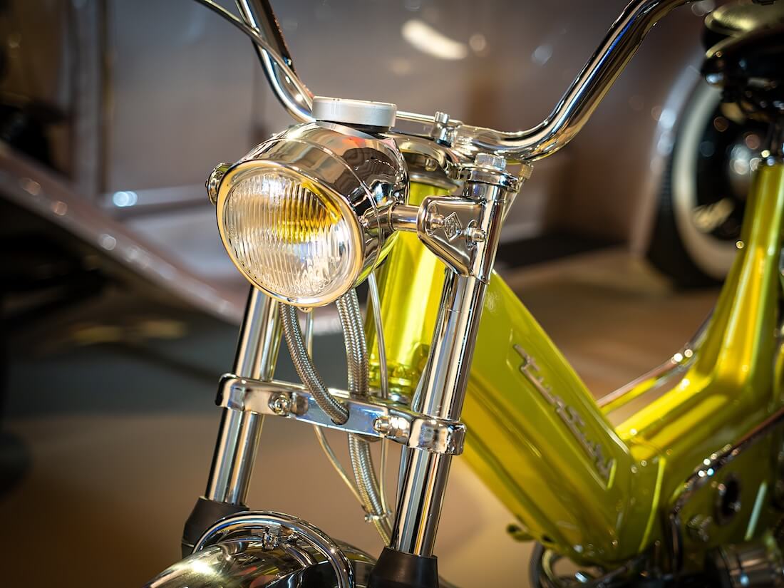 1969 Tunturi Mikro custom-mopon ajovalo