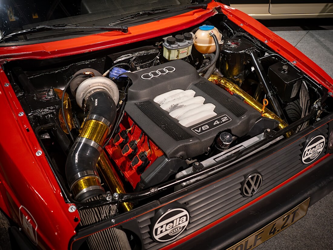 1987 Volkswagen Golf MkII 4.2L Audi V8 rallye