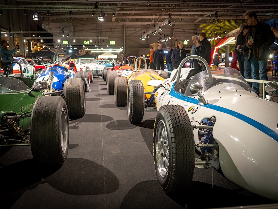 Historic luokan kilpa-autoja American Car Showssa 2026